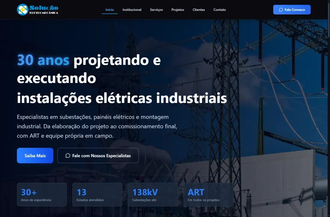 Solução Eletromecânica — preview